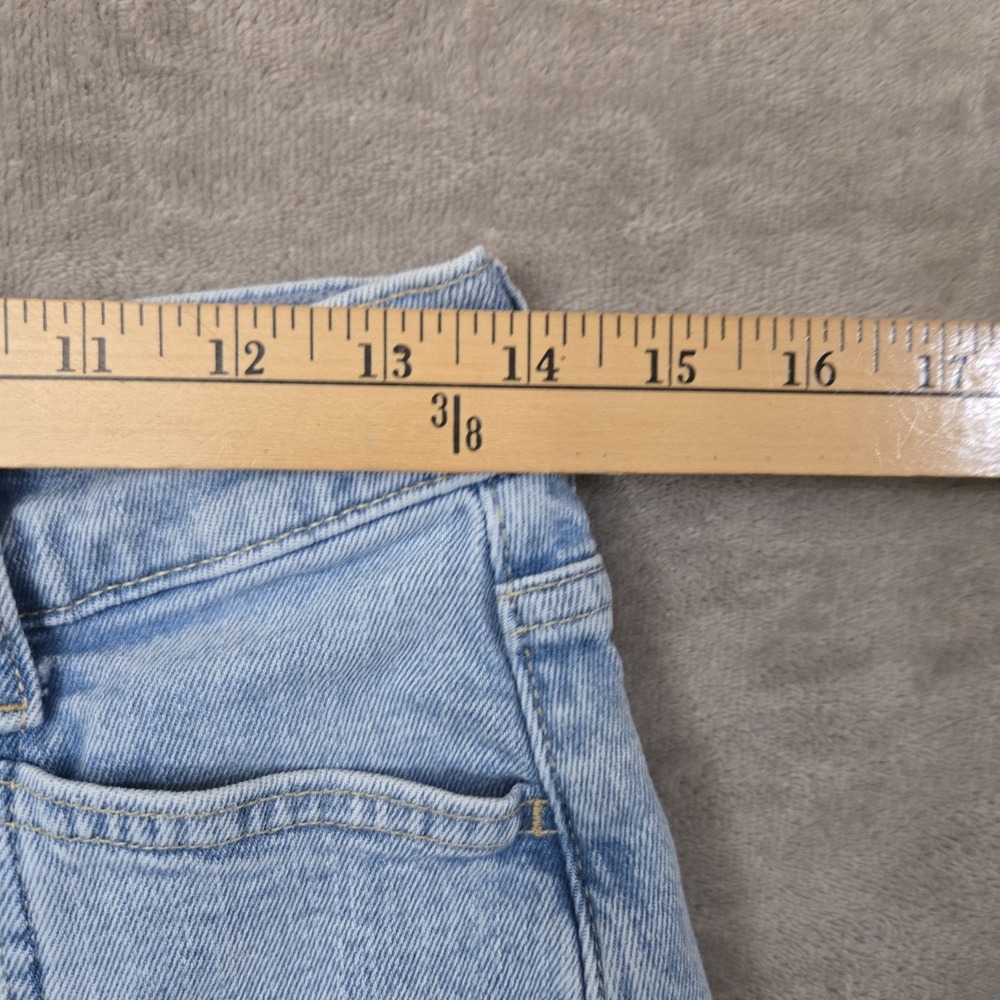 Gap Stride Ankle Jeans Womens 29 Blue High Waisted Baggy Wide Leg Denim 70s Y2K - Picture 11 of 13